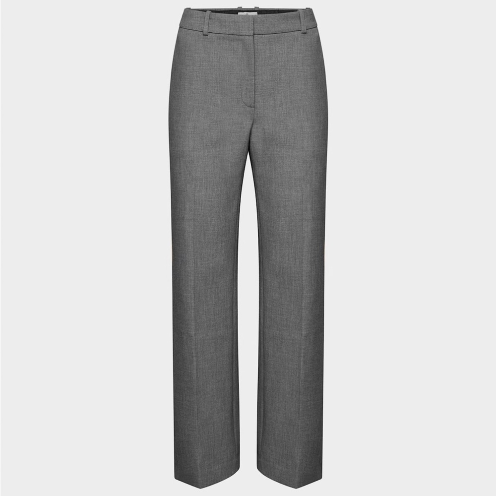 Aritzia Babaton Agency Pant in Heather Charcoal